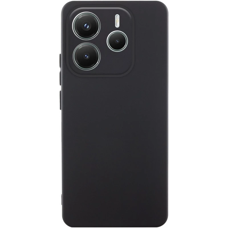 Чехол Silicone Case Lakshmi Premium на Xiaomi Redmi Note 14 5G – Черный / Black. Фото 2 Чехол Silicone Case Lakshmi Premium на Xiaomi Redmi Note 14 5G – Черный / Black. Фото 2 из 8