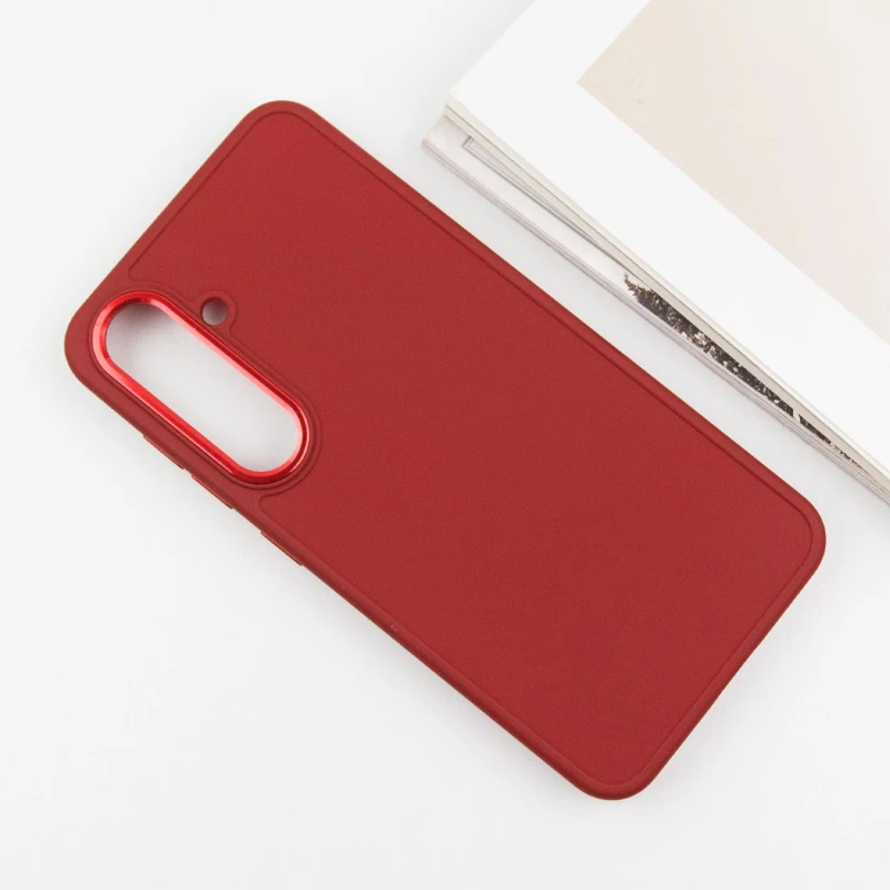 TPU чохол Bonbon з металевими кнопками на Samsung Galaxy S23 – Червоний / Red. Фото 6 з 11