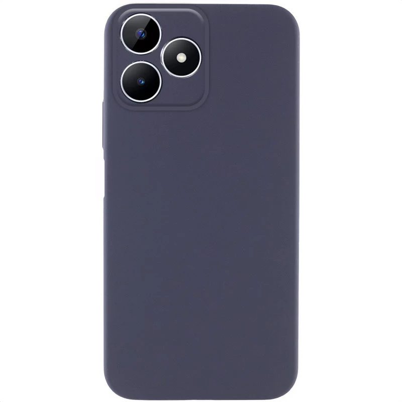 Чехол Silicone Case Lakshmi Plus с закрытой камерой для Realme Note 50 5G – Синий / Midnight Blue. Фото 1 из 3