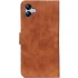 Кожаный чехол-книжка KHAZNEH Retro для Samsung Galaxy A07 – Brown. Фото 2 из 4