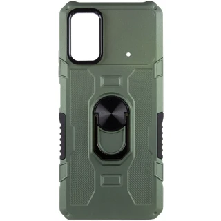 Протиударний чохол Military з підставкою-кільцем на Xiaomi Poco X4 Pro 5G фото 1 з 6