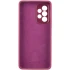 Чохол Silicone Case Lakshmi Premium із закритою камерою для Samsung Galaxy A53 5G – Бордовий / Plum. Фото 6 з 11