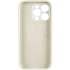 Чехол Silk Full Camera Protective (AA) NO LOGO для Apple iPhone 15 Pro (6.1") – Бежевый / Antigue White. Фото 4 из 6