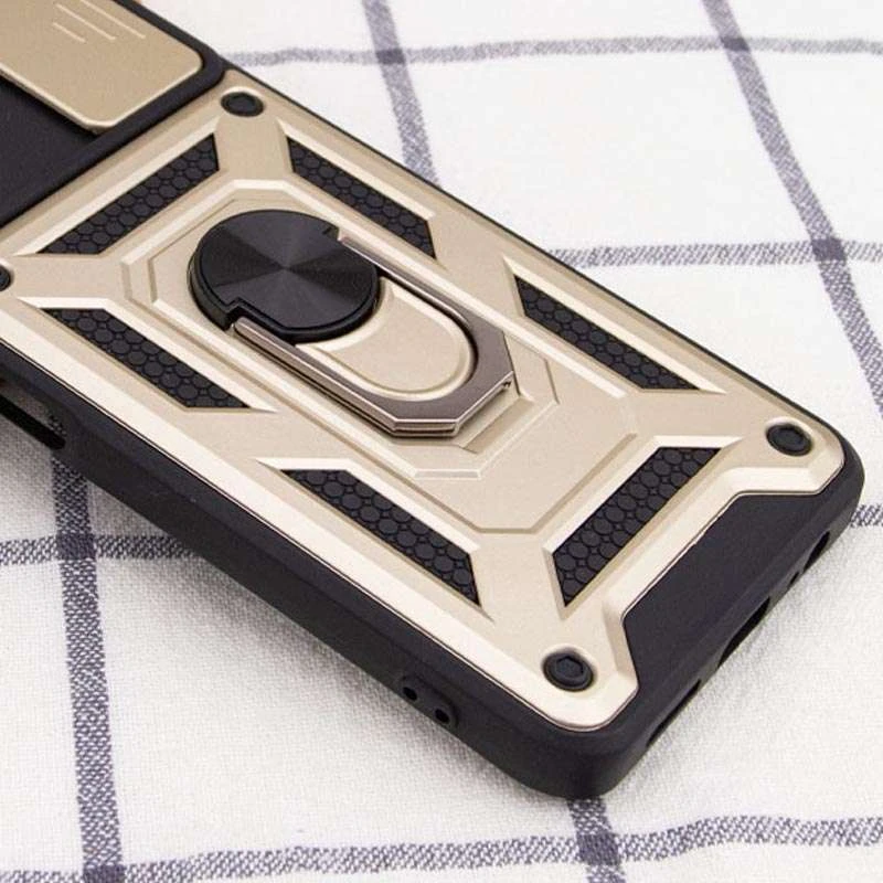 Протиударний чохол Serge Ring з захистом камери на Samsung Galaxy A32 (A325F) 4G – Золотий. Фото 7 з 10