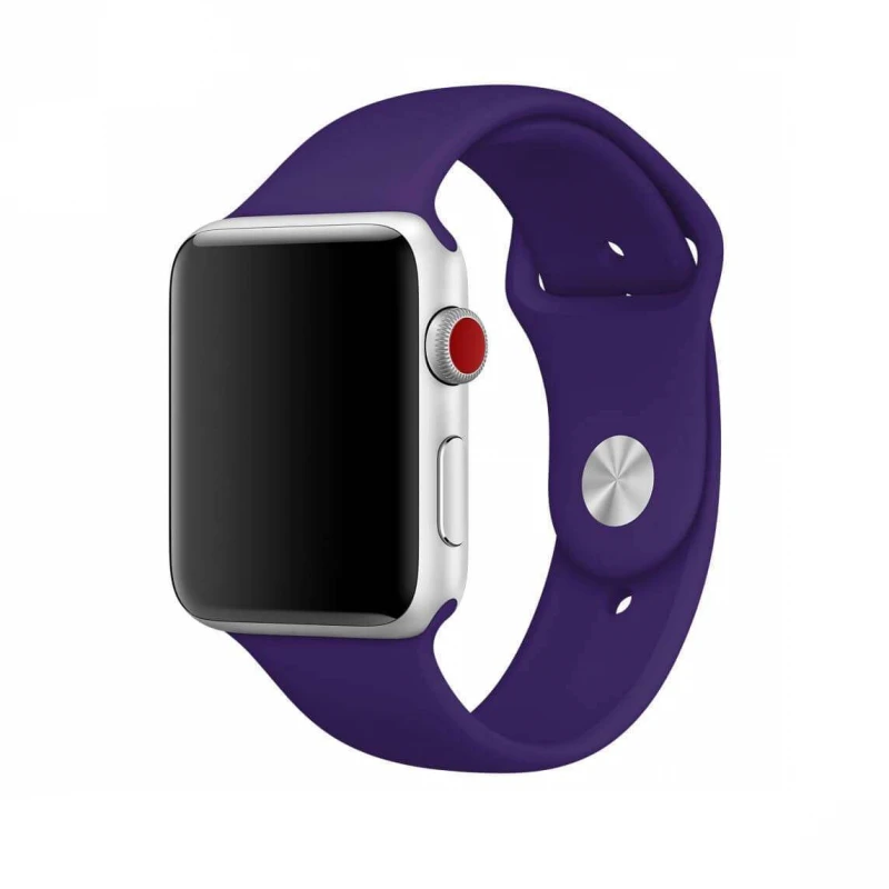 

Силиконовый ремешок для Apple watch 38mm / 40mm (Фиолетовый / Ultra Violet), Фіолетовий / ultra violet