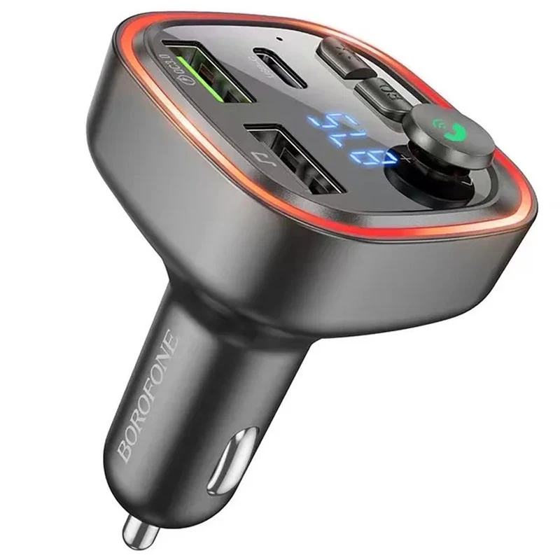 

АЗП FM модулятор Borofone BC48 (Black)