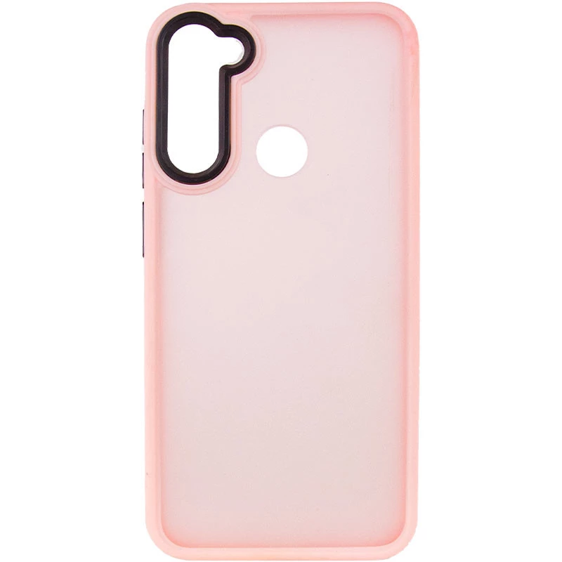 Чехол TPU+PC Lyon Frosted на Xiaomi Redmi Note 8T – Pink. Фото 3 из 7
