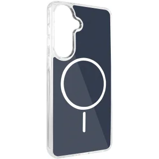 Чехол TPU+PC Nami with MagSafe для Samsung Galaxy A37 5G — Midnight Blue