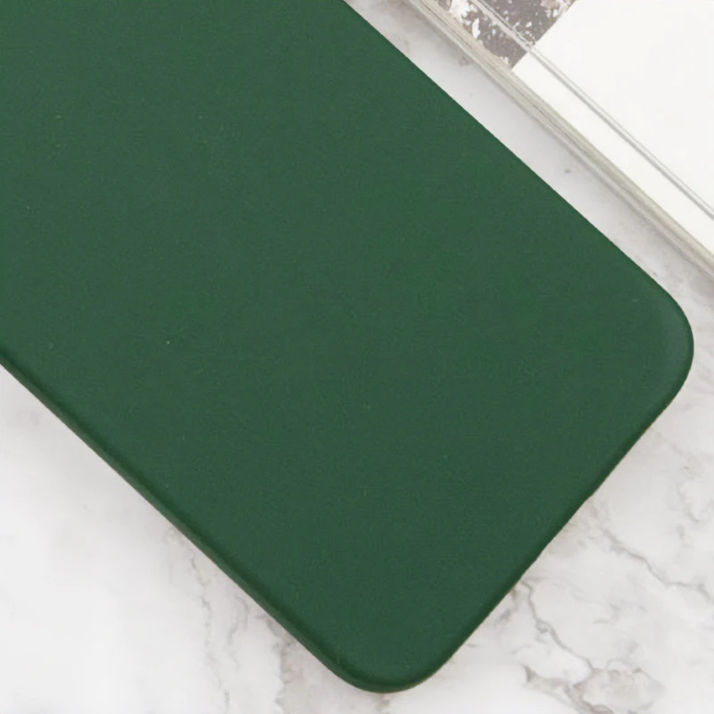 Чохол Silicone Case Lakshmi Premium із закритою камерою для Xiaomi 14T Pro – Зелений / Cyprus Green. Фото 5 з 5