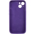 Чехол с защитой камеры Silicone Case для Apple iPhone 14 (6.1") – Фиолетовый / Amethyst. Фото 4 из 6