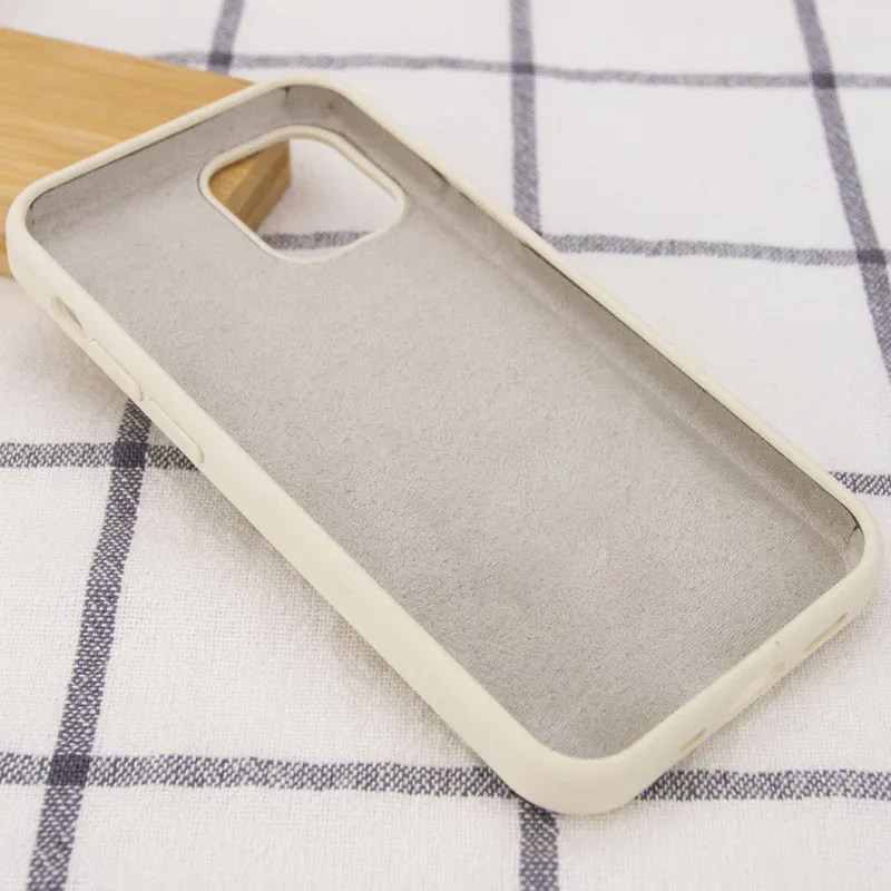 Чехол Silk Full Protective (AA) NO LOGO для Apple iPhone 15 Pro (6.1") – Бежевый / Antigue White. Фото 6 из 6