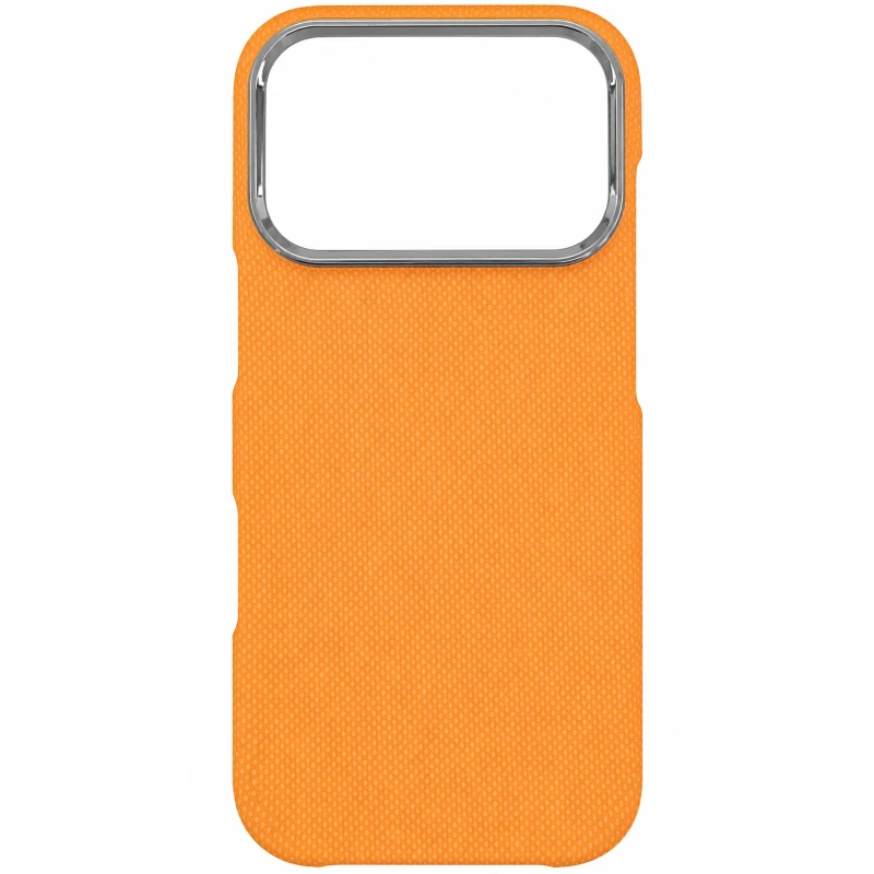 Чехол PC Carbon Protection Slim with MagSafe для Apple iPhone 17 Pro (6.3") – Orange. Фото 1 из 1