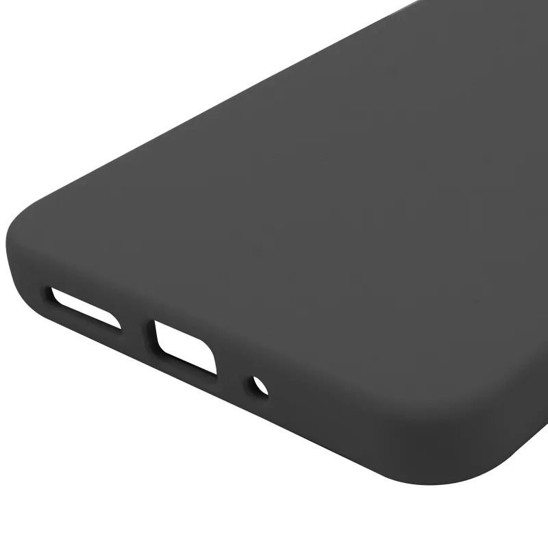 Чохол Silicone Case Lakshmi Premium із закритою камерою для Xiaomi Redmi 13C – Чорний / Black. Фото 9 з 9
