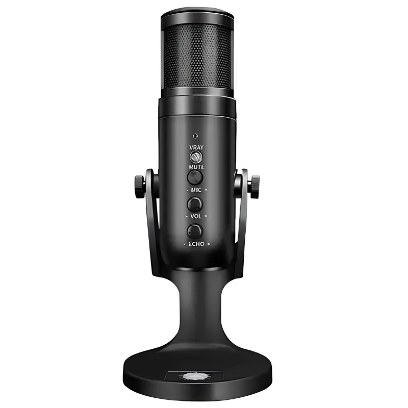 Мікрофон конденсаторный для гейминга JMARY MC-PW9 – Black. Фото 3 з 4