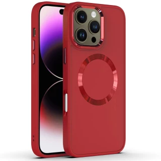 TPU чохол Bonbon з металевими кнопками та MagSafe на Apple iPhone 16 Pro фото 1 з 4