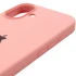 Чехол Silicone Case с закрытым низом для Apple iPhone 17 (6.3") – Розовый / Pink. Фото 5 из 6