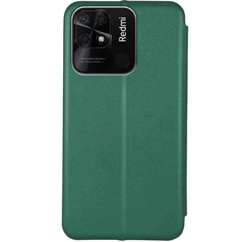 Чохол-книжка класичний на Xiaomi Redmi 10C – Зелений. Фото 2 з 3