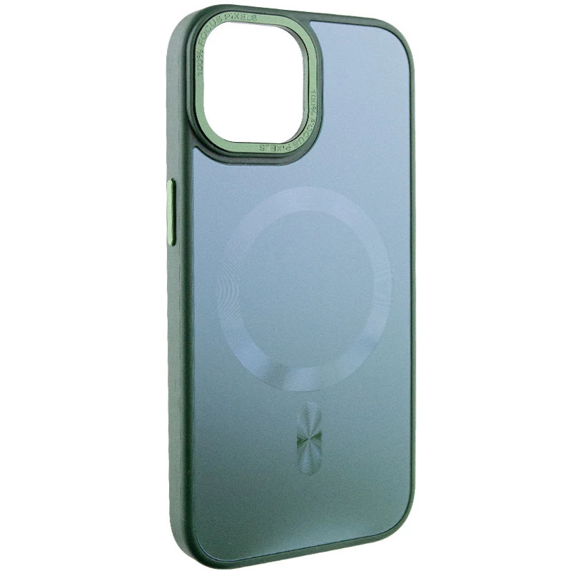 Силіконовий сапфіровий чохол з MagSafe на Apple iPhone 15 Plus (6.7") – Зелений / Forest green. Фото 5 Силіконовий сапфіровий чохол з MagSafe на Apple iPhone 15 Plus (6.7") – Зелений / Forest green. Фото 5 з 13