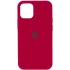 Чохол Silicone Case з закритим низом на Apple iPhone 15 Plus (6.7") – Червоний / Rose Red. Фото 1 з 3