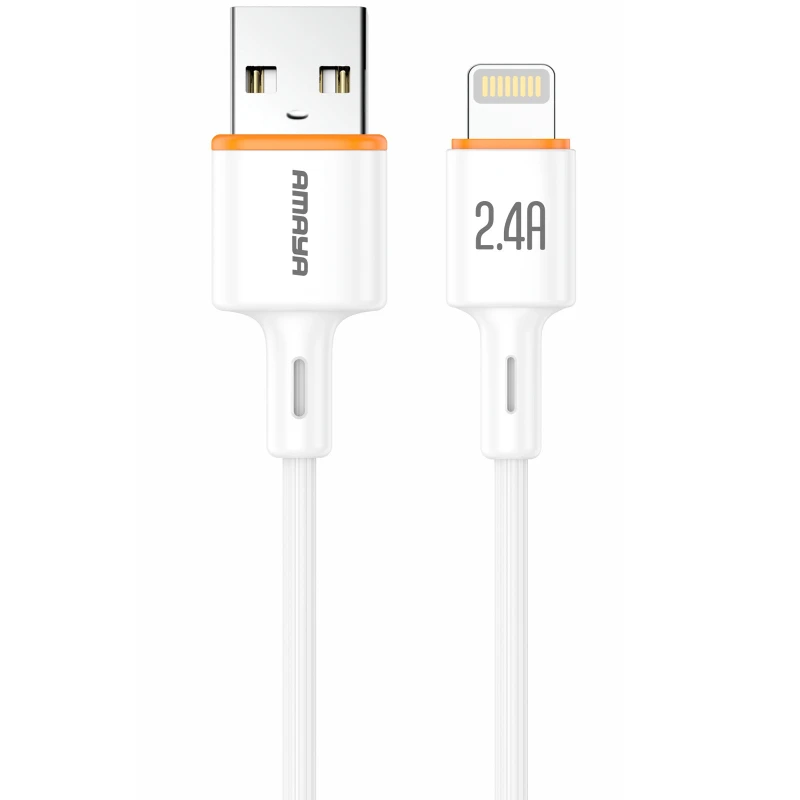 Дата кабель Amaya L66 USB to Lightning 2.4A (1m) фото 1 из 1