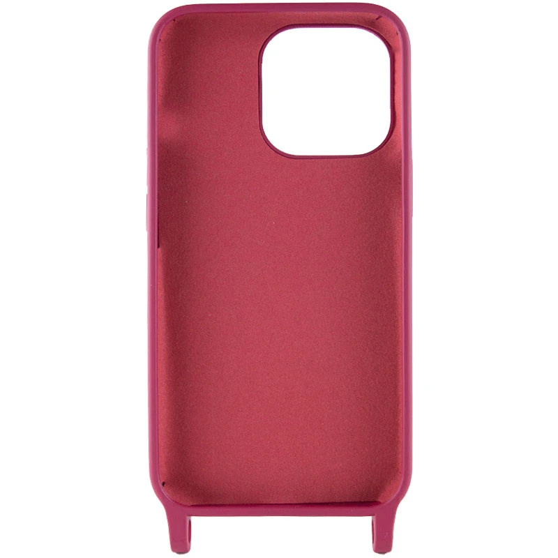 Чохол TPU two straps California на Apple iPhone 13 Pro Max (6.7") – Червоний / Rose Red. Фото 3 з 6