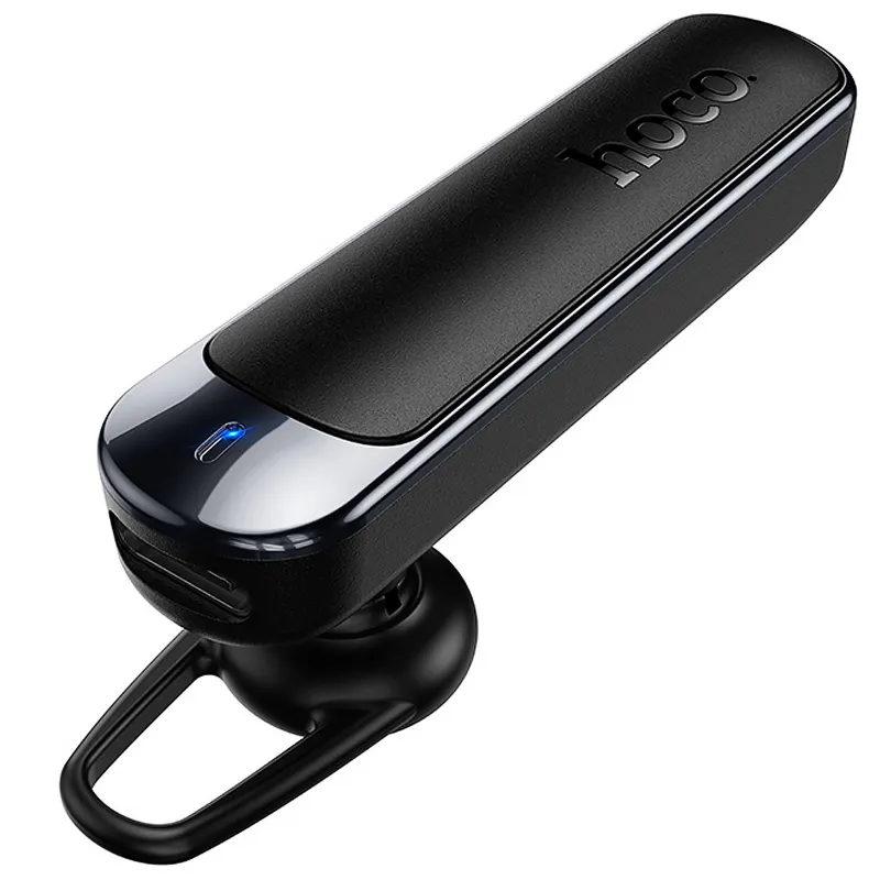 Bluetooth моно-гарнитура Hoco E201 Exceed ENC – Black. Фото 3 из 5