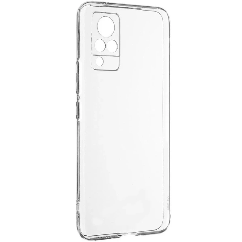 Ультратонкий силиконовый чехол 1,5 мм с защитой камеры для Vivo V21 фото 1 из 1