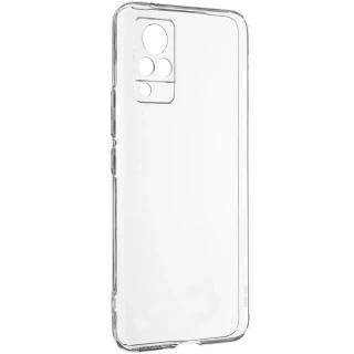 Ультратонкий силиконовый чехол 1,5 мм с защитой камеры для Vivo V21 фото 1 из 2