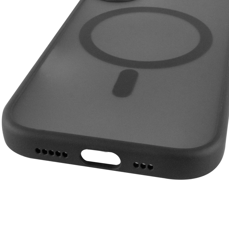 Чехол Ummi Colorful with MagSafe для Apple iPhone 17 (6.3") – Черный / Black. Фото 5 из 8