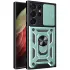 Ударопрочный чехол Ummi Camshield Serge Ring (in box) для Samsung Galaxy S26 Ultra – Зеленый / Green. Фото 1 из 2