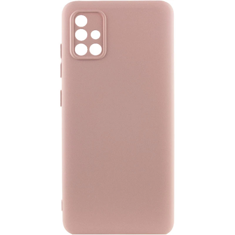 Чохол Silicone Cover Ummi Lakshmi Full Camera (AA) для Samsung Galaxy A71 – Рожевий / Pink Sand. Фото 1 з 2