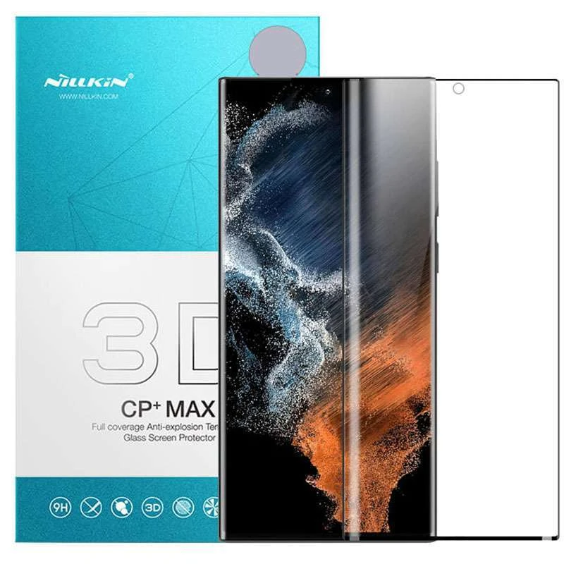 

Захисне скло Nillkin (CP+ max 3D) на Samsung Galaxy S22 Ultra