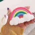 Силіконовий футляр Fairy Tale series для навушників AirPods 1/2 – Rainbow. Фото 5 з 6