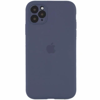 Чехол Silicone Case с защитой камеры для Apple iPhone 12 Pro Max (6.7") фото 1 из 7
