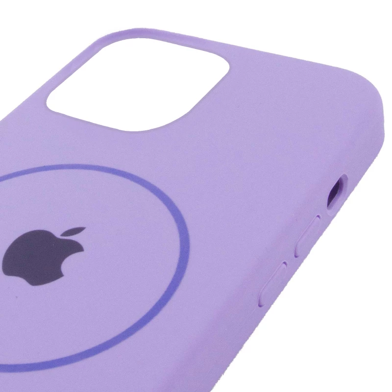 Чехол Silicone Armor Max with MagSafe для Apple iPhone 11 Pro Max (6.5") – Сиреневый / Dasheen. Фото 7 из 9