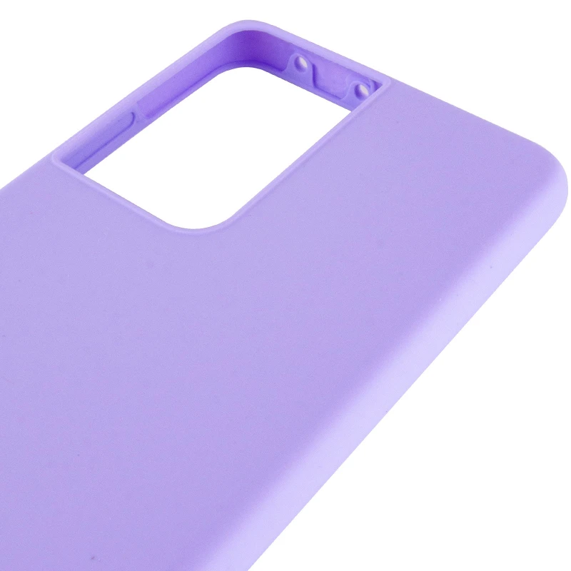 Чохол Silicone Cover Ummi Lakshmi (AA) для Samsung Galaxy S21 Ultra – Бузковий / Dasheen. Фото 4 з 5