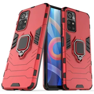 Протиударний чохол Transformer з кільцем на Xiaomi Poco M4 Pro 5G фото 1 з 5