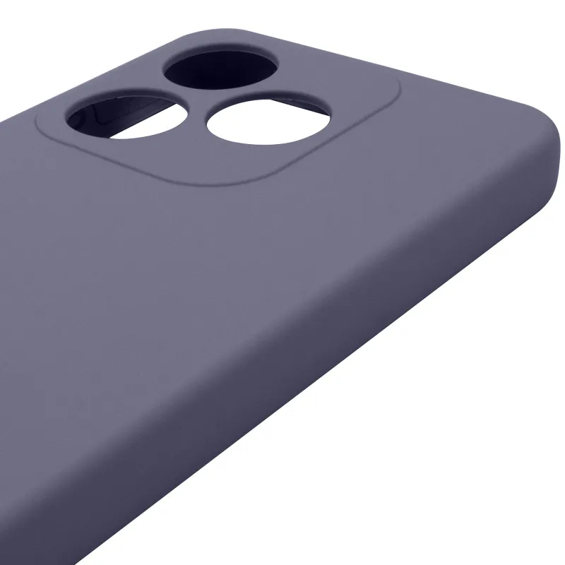 Чохол Silicone Case Lakshmi Premium із закритою камерою для TECNO Spark 10 – Сірий / Dark Gray. Фото 8 з 9
