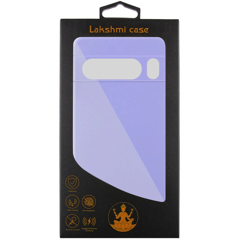 Чохол Silicone Case Lakshmi Premium із закритою камерою для Google Pixel 9 Pro XL – Бузковий / Dasheen. Фото 4 з 4