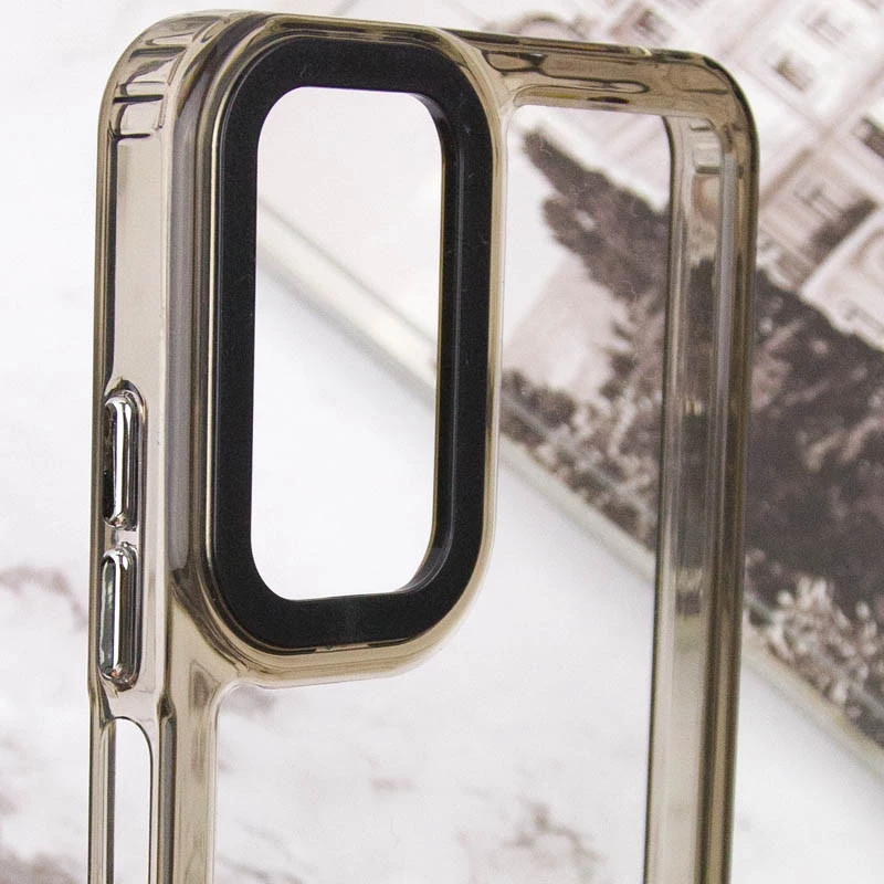 Цветной чехол TPU+PC на Samsung Galaxy A05s – Gray. Фото 4 из 6