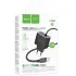 МЗП Hoco C164A New PD30W+QC3.0 (1USB-A/1C) + встроенный кабель Type-C – Black. Фото 2 з 6