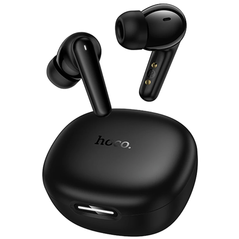 Беспроводные TWS наушники Hoco EQ100 Intelligent AI translation (App) – Black. Фото 5 из 5