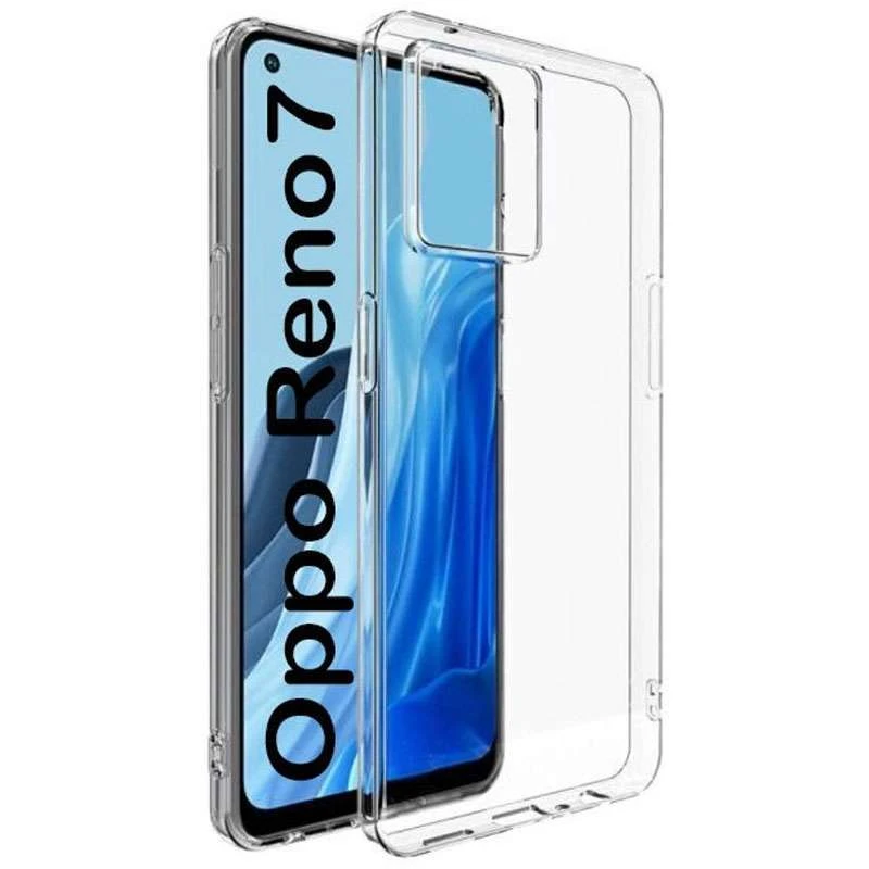 

Ультратонкий силіконовий чохол 1,5 мм на Oppo Reno 7 4G (Безбарвний (прозорий))