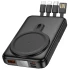 Портативний ЗП Power Bank Hoco J135 Rico 22.5W+PD20W з БЗП 10000 mAh – Black. Фото 5 з 5
