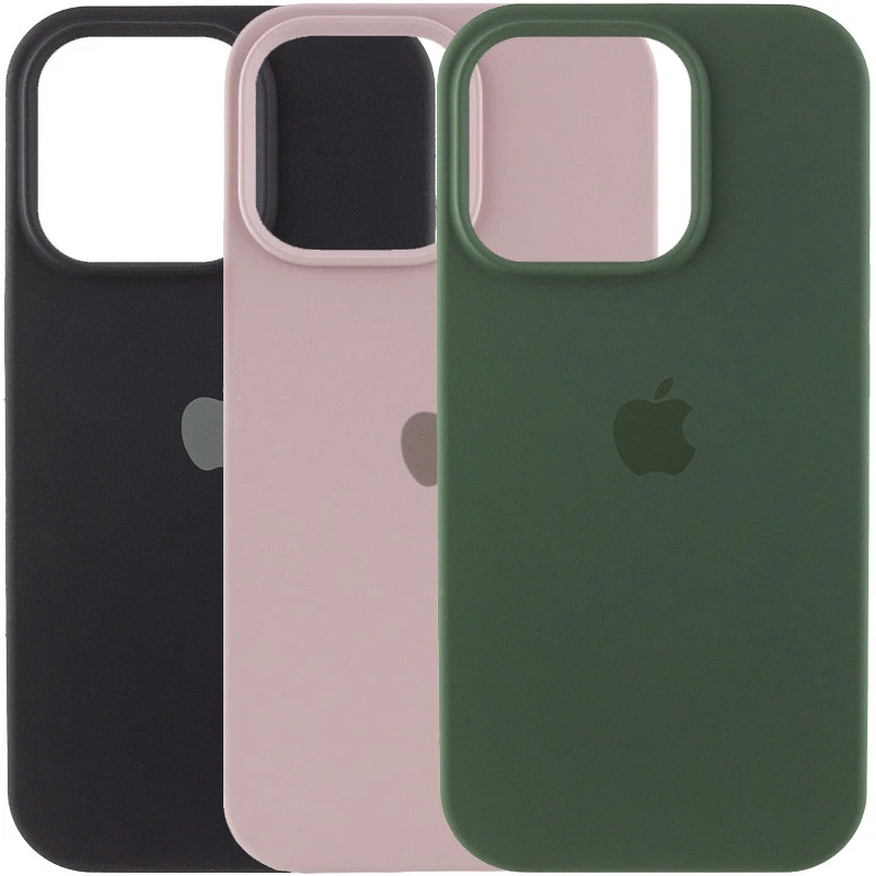 Чохол Silicone Case (AA) Logo with MagSafe для Apple iPhone 14 (6.1") фото 1 з 2