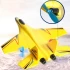Літак на радіокеруванні SCHE HW33 New Foam – Yellow. Фото 4 з 5