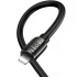 Дата кабель Hoco U143 Joy USB to Lightning 2.4A (1.2m) – Black. Фото 6 з 6