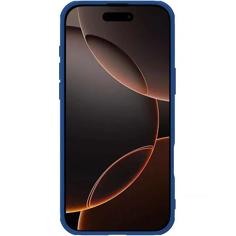 Пластикова накладка Nillkin Pro зі шторкою для камери та магнітом на Apple iPhone 16 Pro Max – Blue. Фото 4 з 6