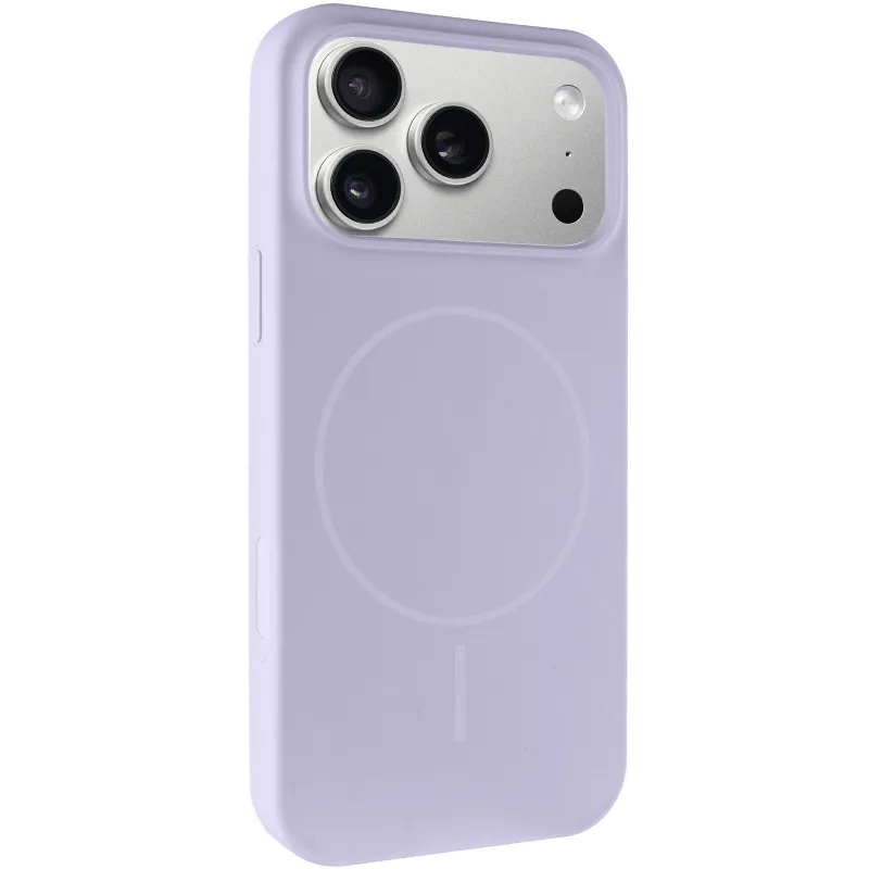 Чохол Silk Full Protective (AA) NO LOGO with Magnetic Fit для Apple iPhone 17 Pro Max (6.9") – Бузковий / Lilac. Фото 1 з 1