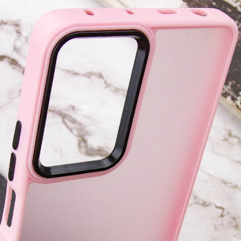 Чохол TPU+PC Lyon Frosted на Xiaomi Poco F5 / Note 12 Turbo – Pink. Фото 6 з 7